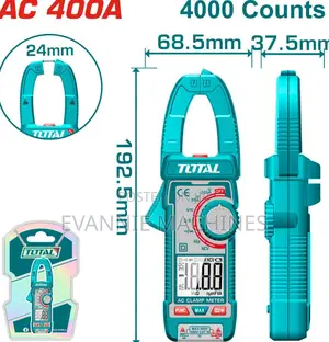 Tmt762001 Digital Ac Clamp Meter 400v 4000counts