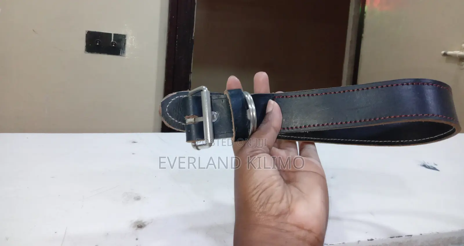 Dogs Leather Collar Heavy Duty for Small and Medium Dogs