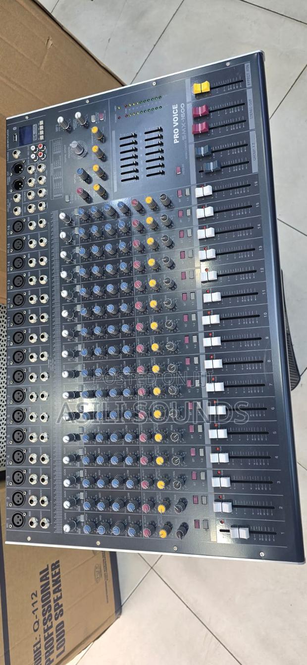 16 Channel Mixer - main view