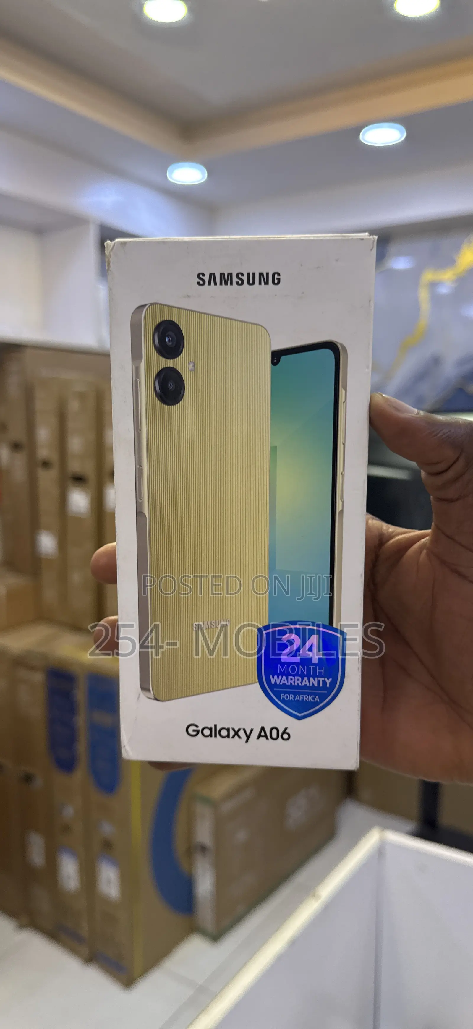 New Samsung Galaxy A06 128 GB Gold