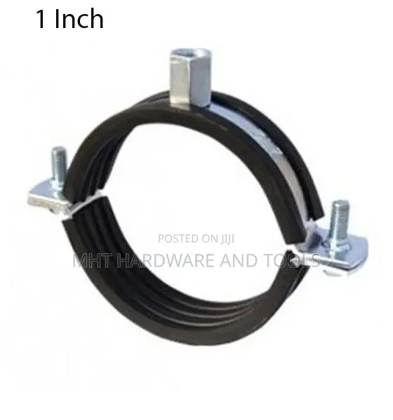 Rubber Pipe Clamp 1"