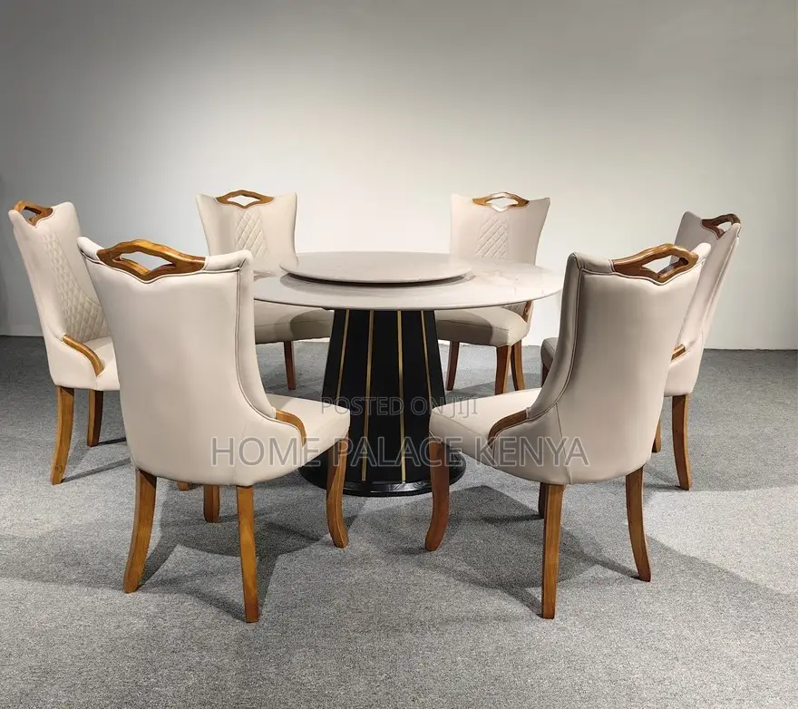 Dining Set: Italian 6 Seater Dining Room Set