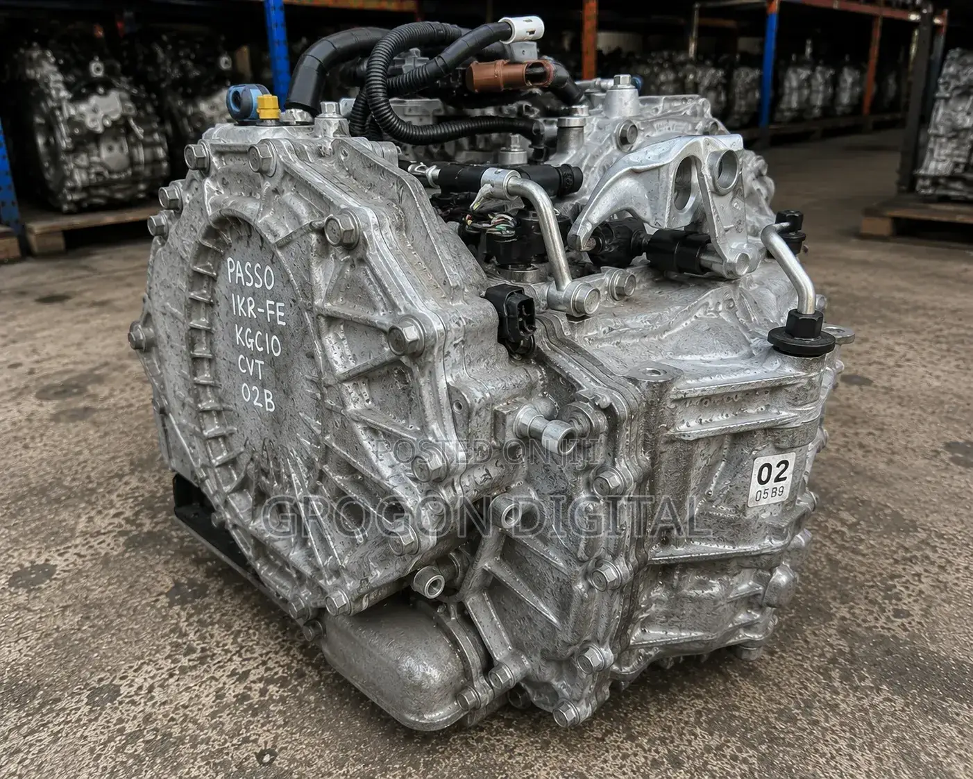 Toyota Passo Genuine Ex Japan CVT Automatic Gearbox 1kr-Fe 2004–2016