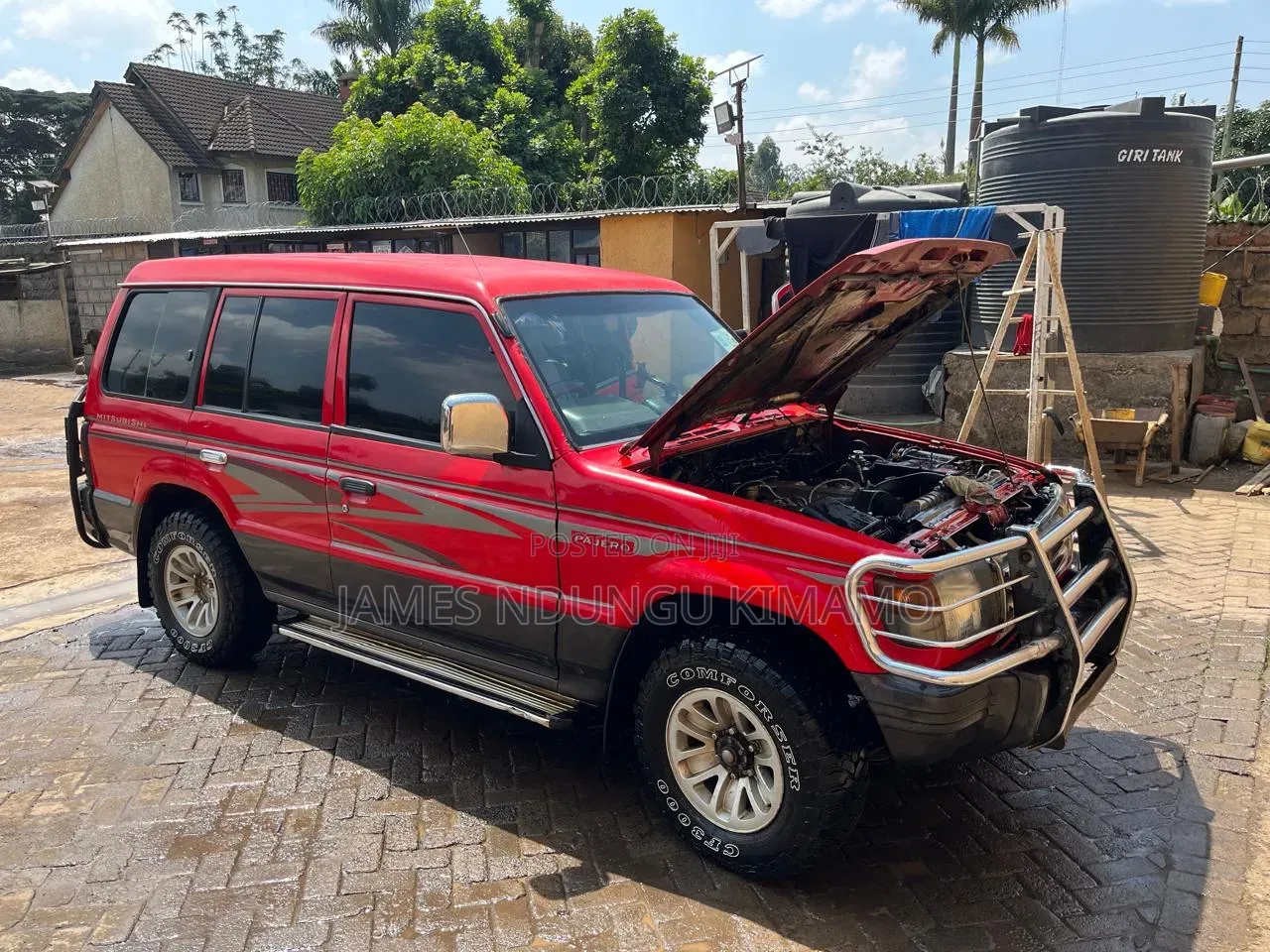 Mitsubishi Pajero Junior 1998 Red