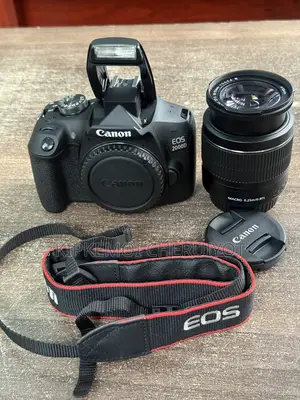 Canon Eos 2000d DSLR Camera With 18-55mm Lens