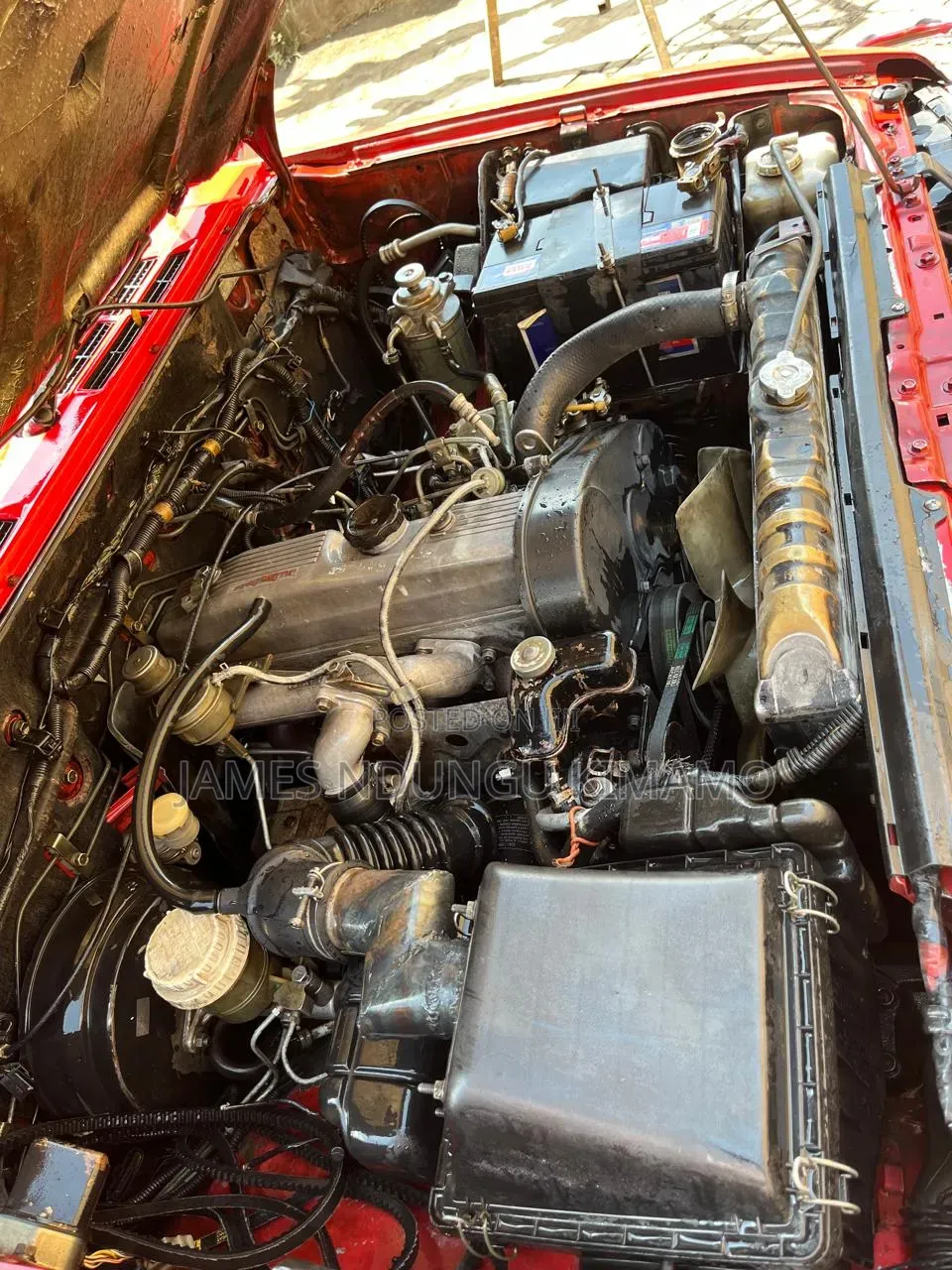 Mitsubishi Pajero Junior 1998 Red