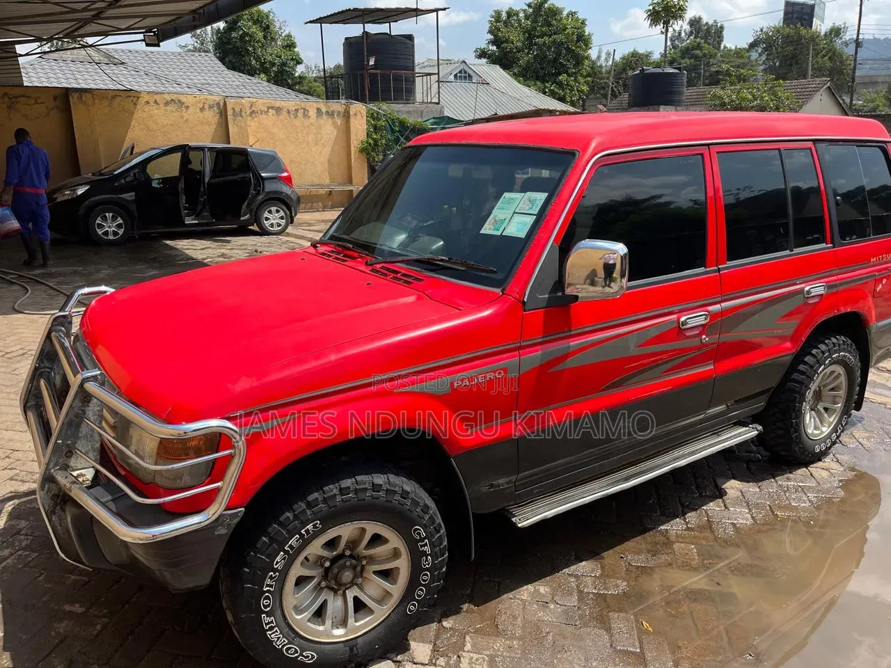 Mitsubishi Pajero Junior 1998 Red