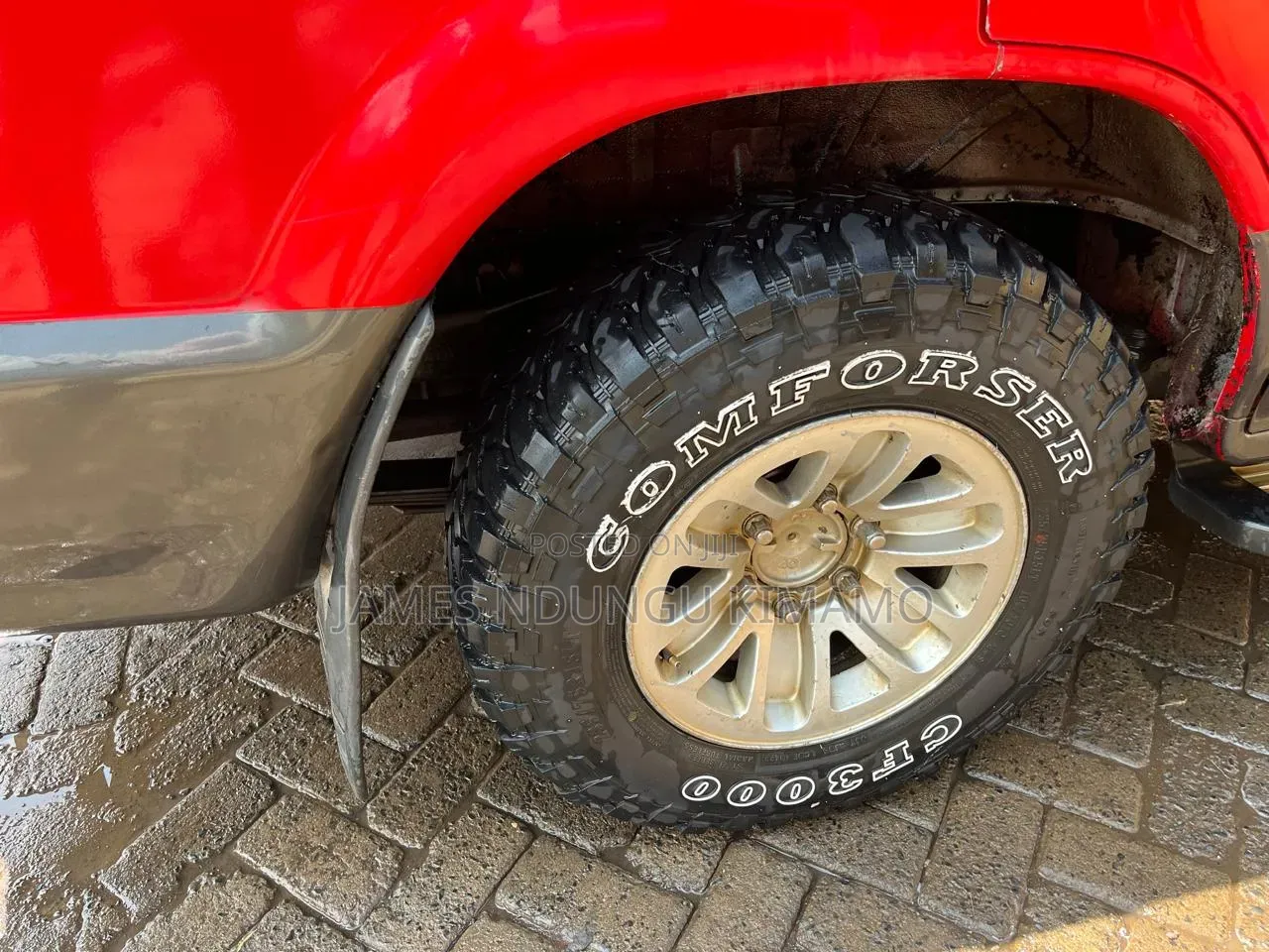 Mitsubishi Pajero Junior 1998 Red