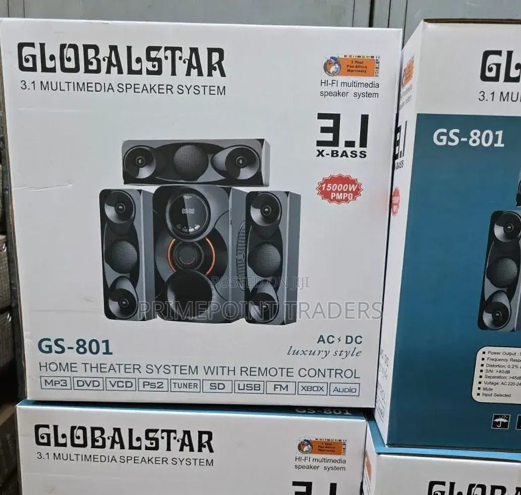 Globalstar 3.1 Channel Speaker System – Entertainment Made Better