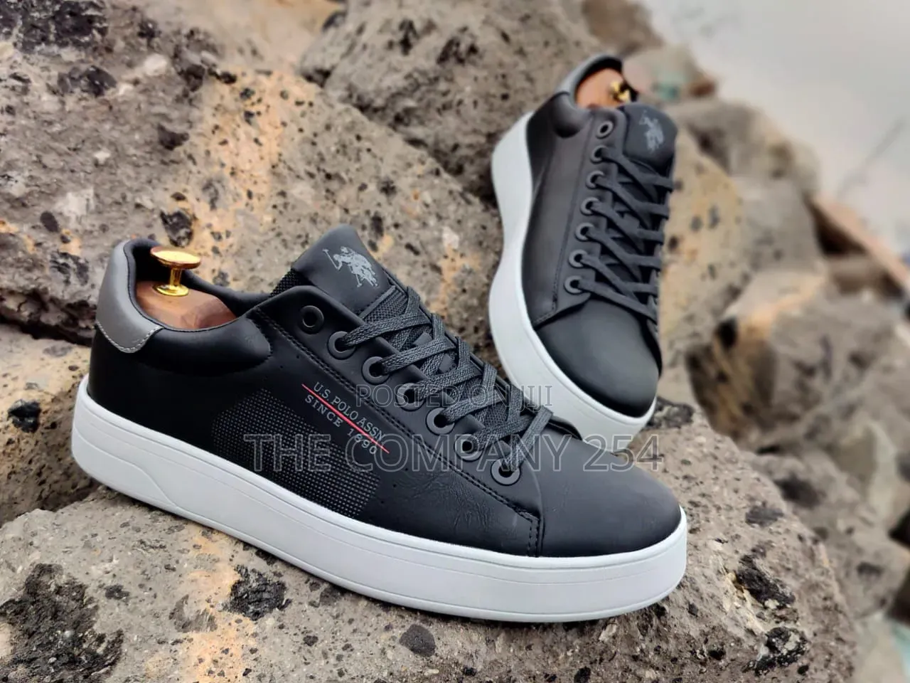 Quality Casual Timberland Slip on Laced Shoe's With Rubber Sole