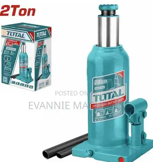 Total Tht109022 Hydraulic Bottle Jack2ton With Safety Valve