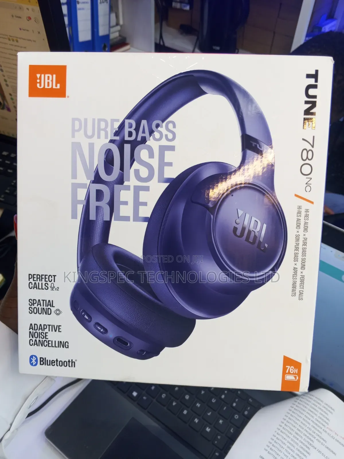 JBL Tune 780nc Wireless Over Ear Headphones