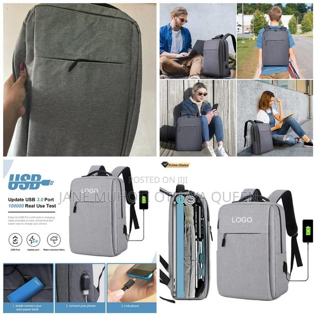 Anti Theft Laptop Bag - Usb Charging - thumbnail 2