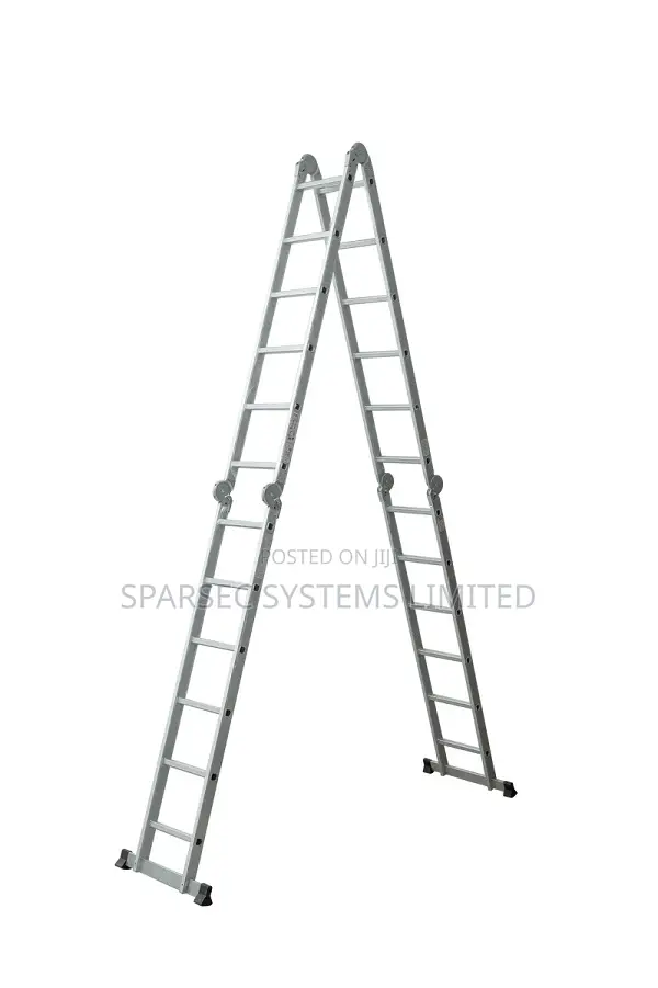 Multipurpose Aluminum Folding Ladder Ffl46 ( 4 X 6 Step )