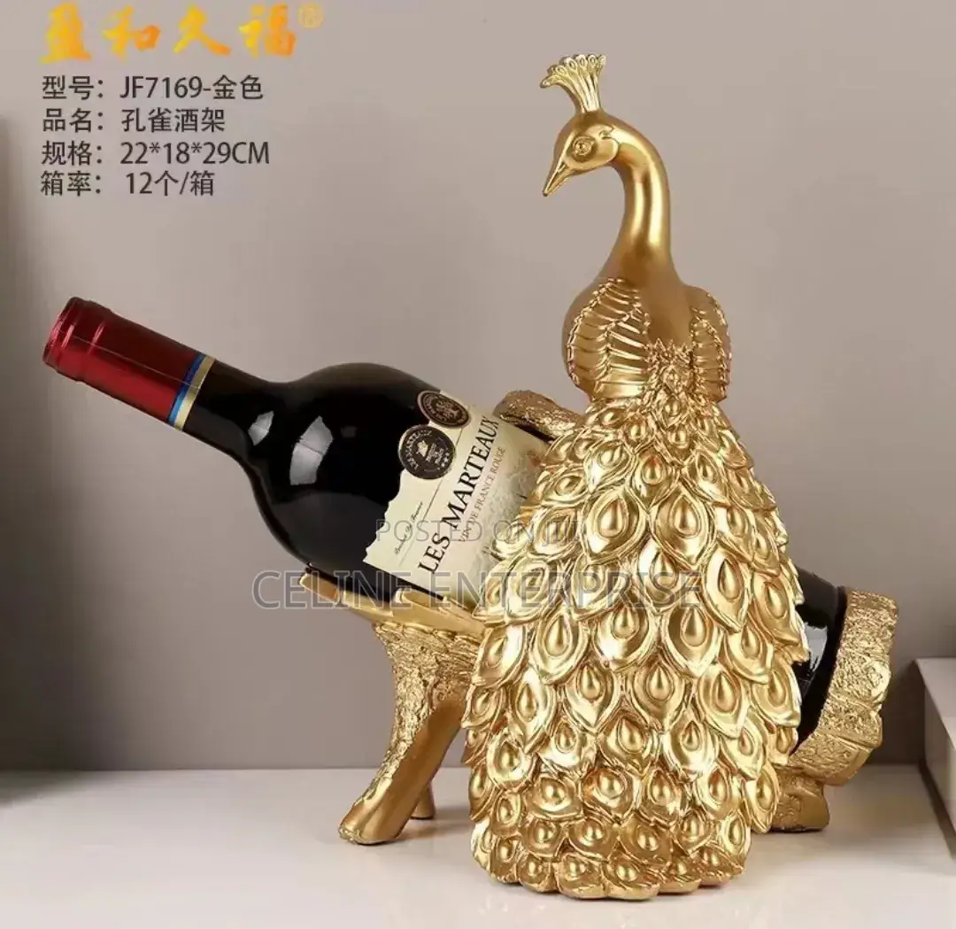 Peacock Luxury Wine Rack