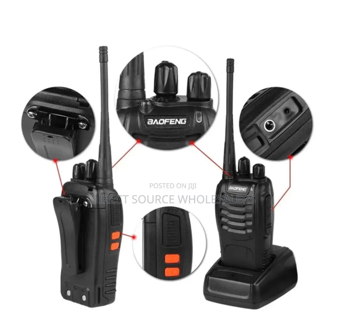 Baofeng Bf-888s Walkie Talkie Radio Call – Long Range