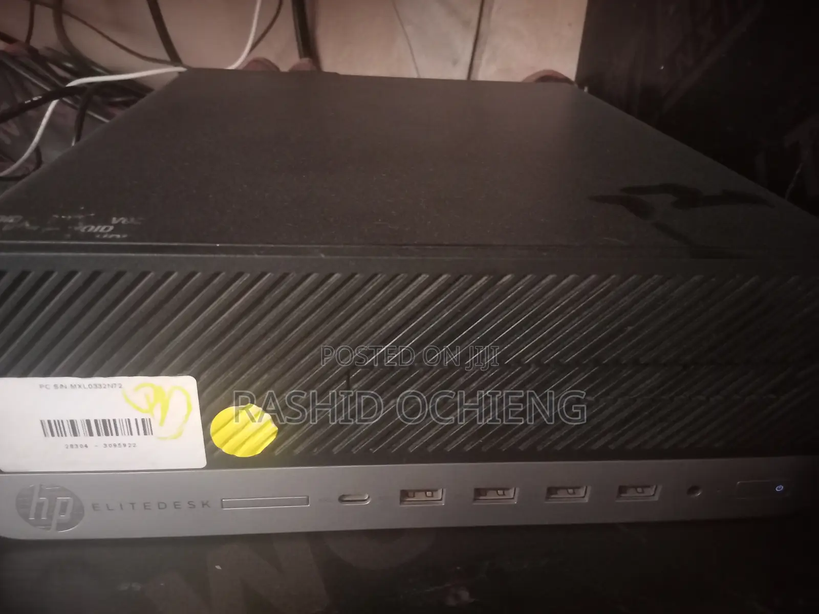 Desktop Computer HP EliteDesk 705 16GB AMD Ryzen 5 SSD 500GB