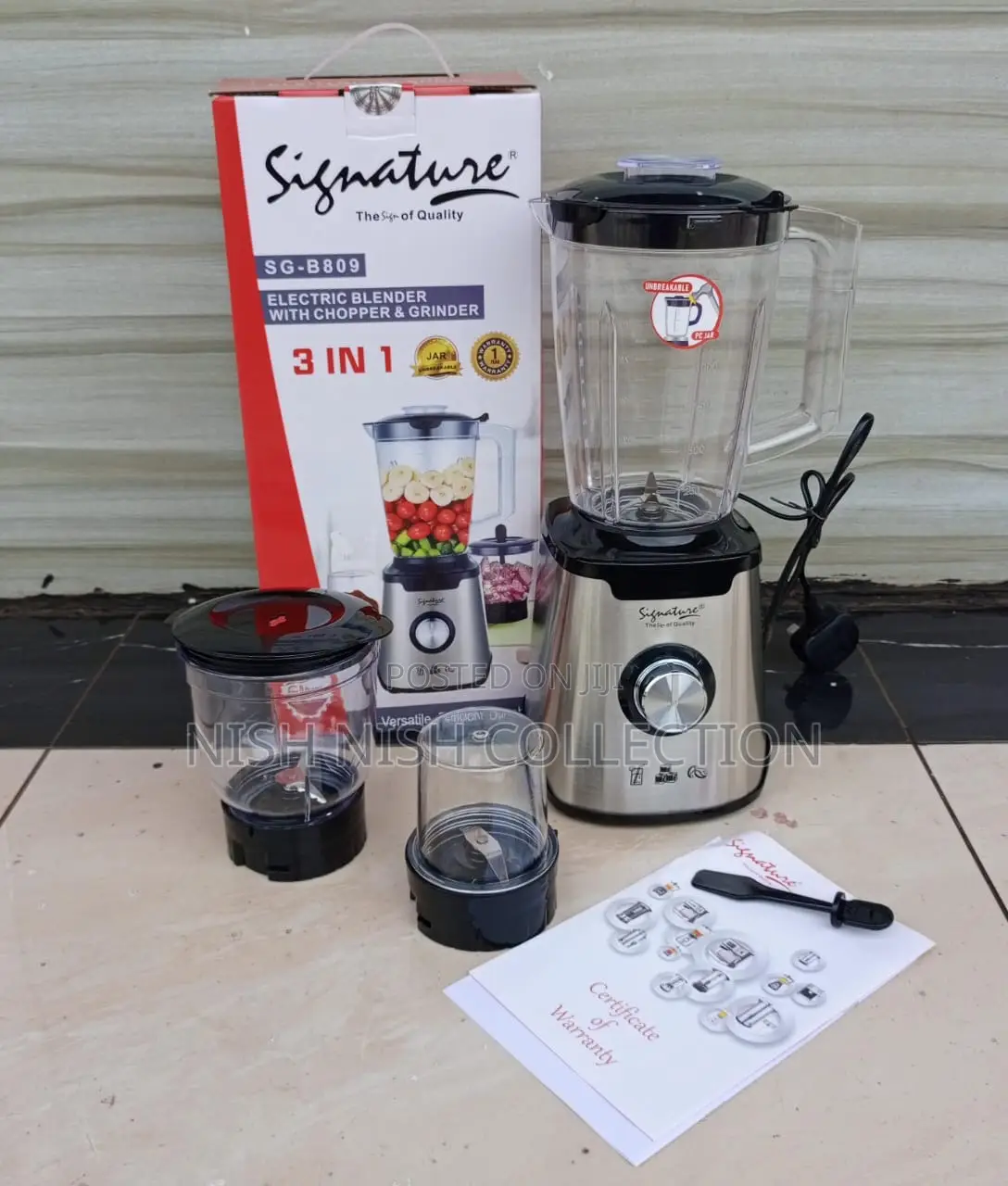 3 in 1 Signature Blender