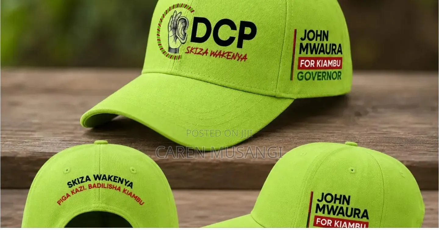 Custom Branded Caps Available