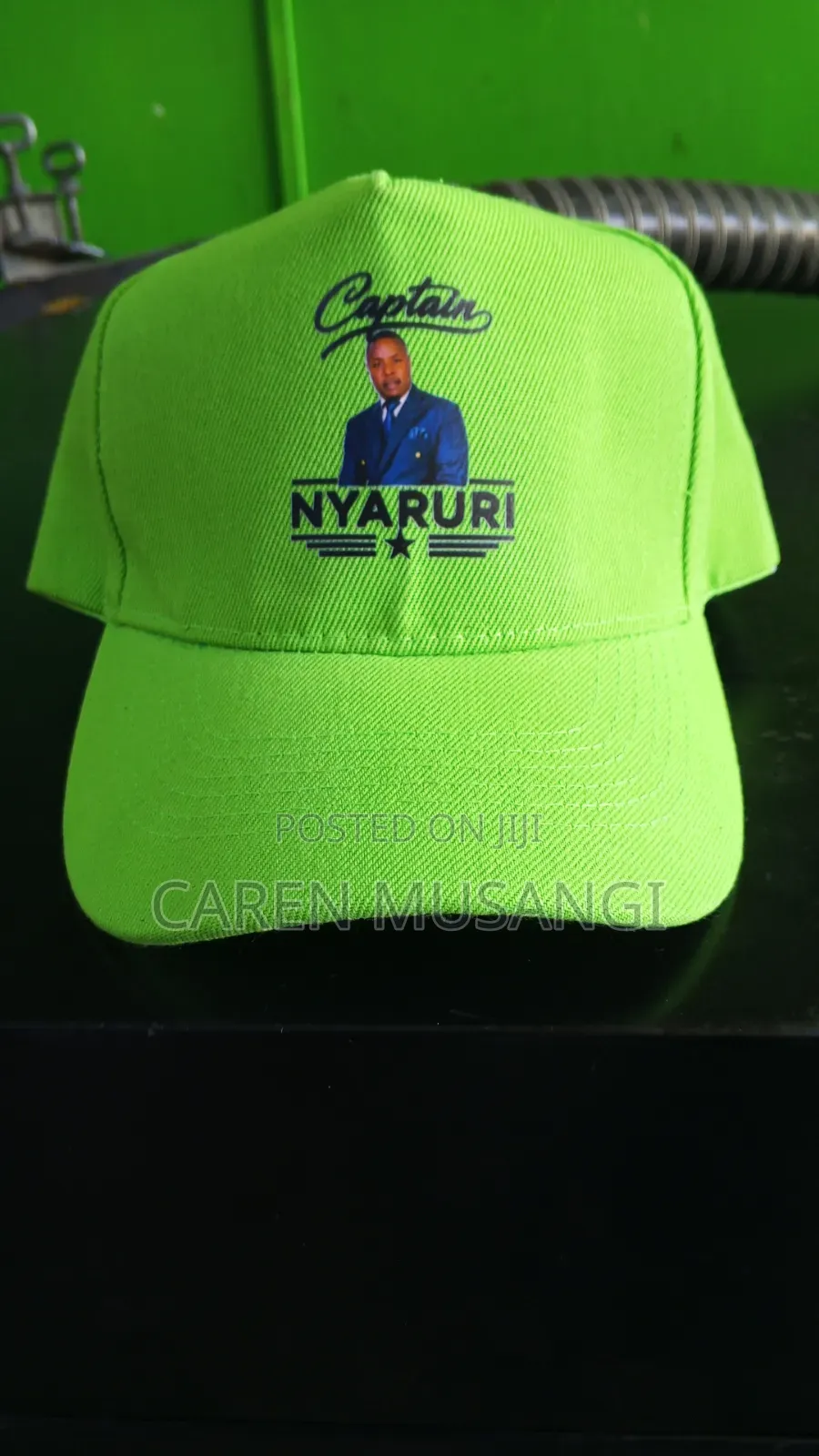 Custom Branded Caps Available