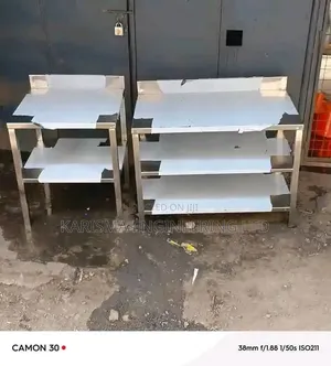 Commercial-Grade Stainless Steel Work Table