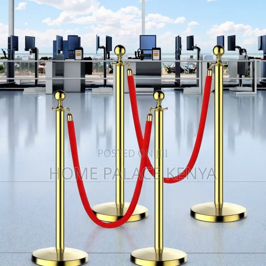Stanchion Post: Crowd Control Decorative Rope Barrier