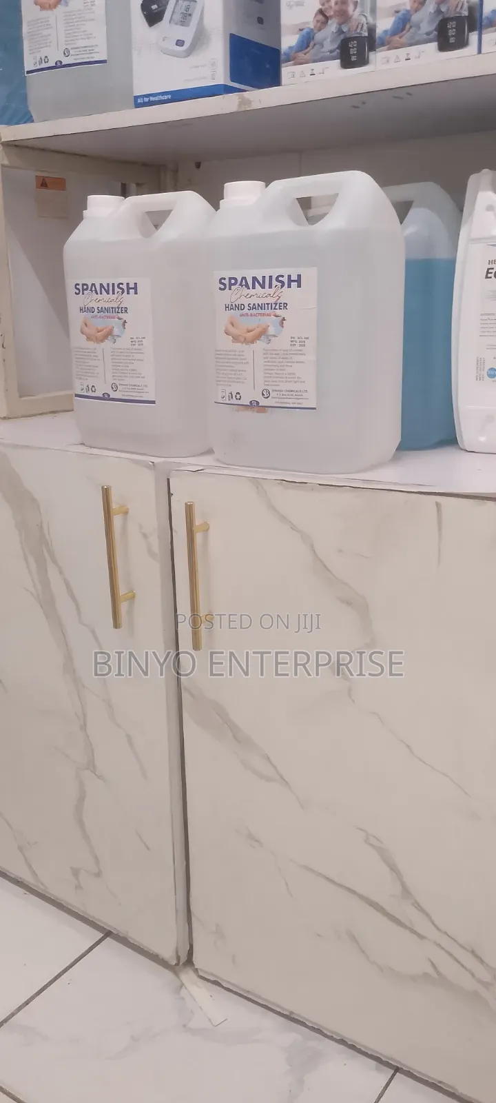 Gel Spanish Hand Sanitizer