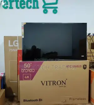 Vitron 50" Frameless Smart Tv-Brand New