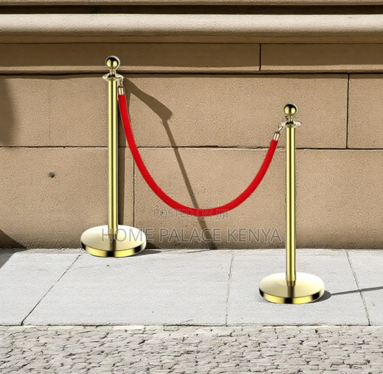 Stanchion Post: Crowd Control Decorative Rope Barrier
