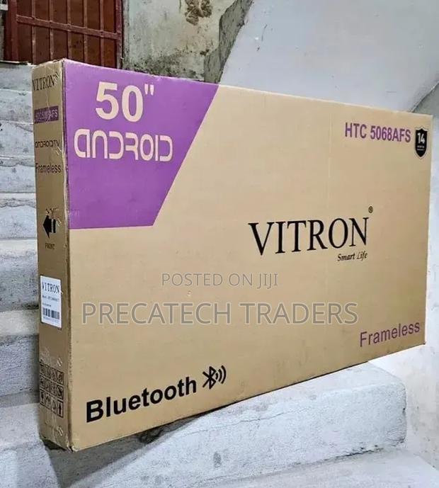 Vitron 50" Frameless Smart Tv-Brand New - main view