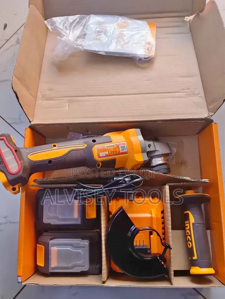 Ingco Brushless Cordless Angle Grinder