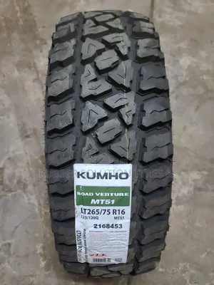 265 /75 R16 Kumho Tyres Road Venture M/T51