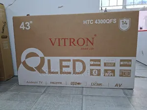 Vitron 43 Inch Qled Smart Tv 4300qfs Full Hd 1080p