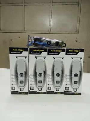 Rechargeable Hair Trimmer Low Nouse Hair Clippers With Battery Display