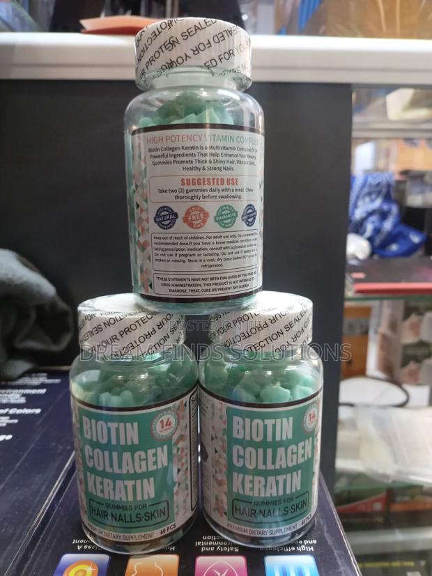 The Ultimate Beauty Blueprint Biotin Collagen Keratin Gammies