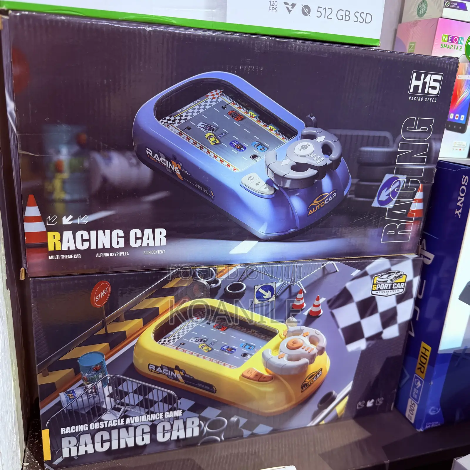 Generic Advanced Racing Game Kids Driving Simulator