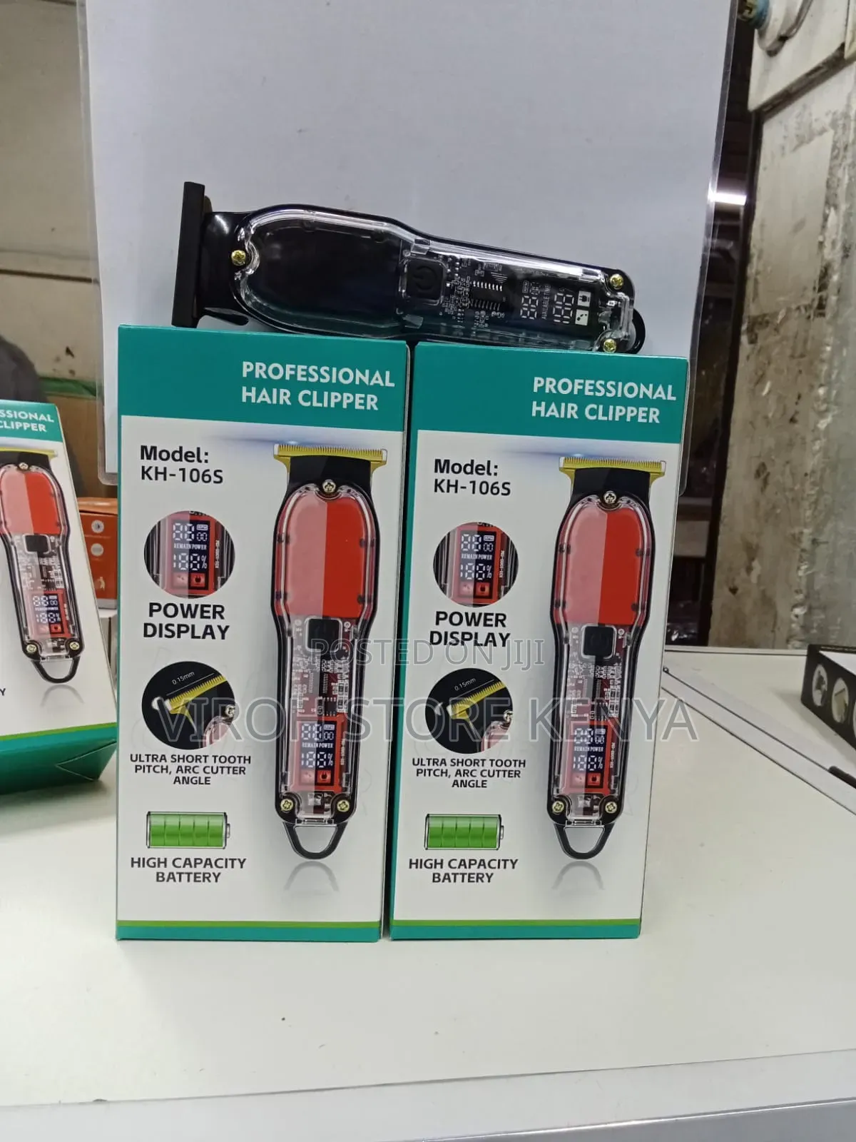 Professional Hair Clipper With Percentage Display