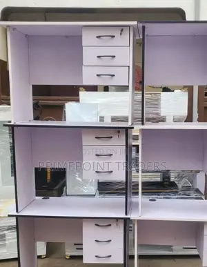Home Office Desk Space-Saving 0.9m Workstation Desk
