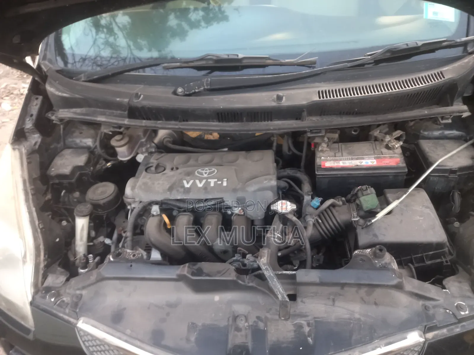 Toyota Ractis 2009 Brown