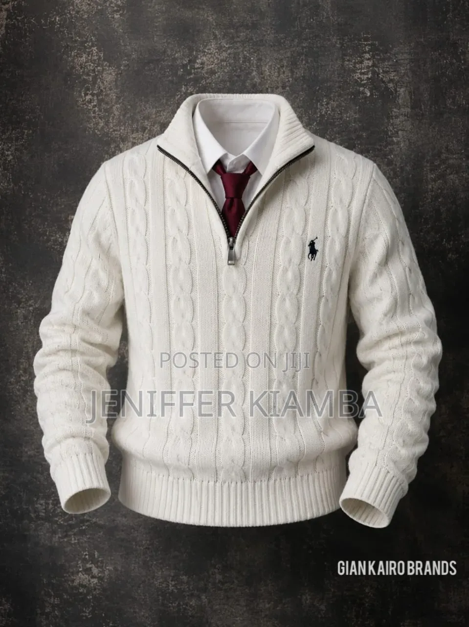 Polo Sweater and Full Zip Sweater