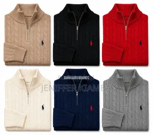 Polo Sweater and Full Zip Sweater