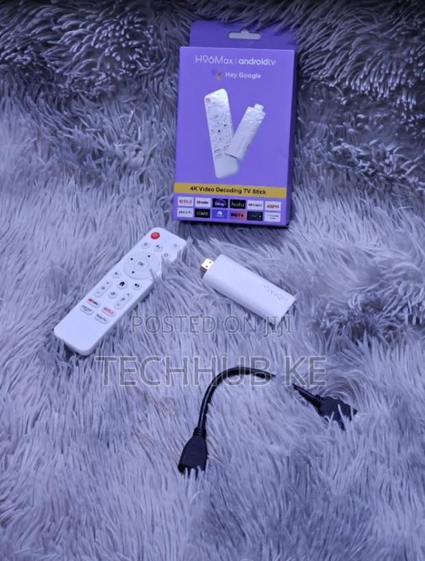 H96 Max Android Tv Stick With Google Voice Control Support