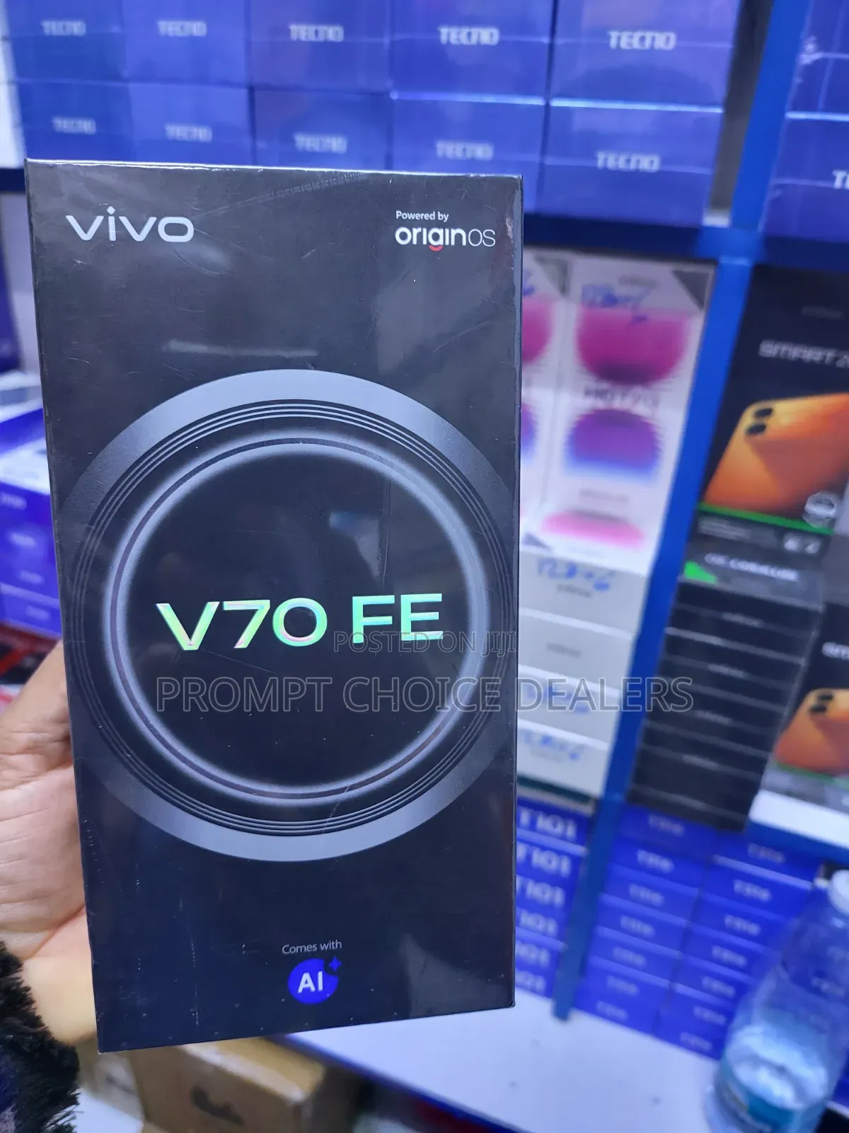 New Vivo V70 256 GB Black