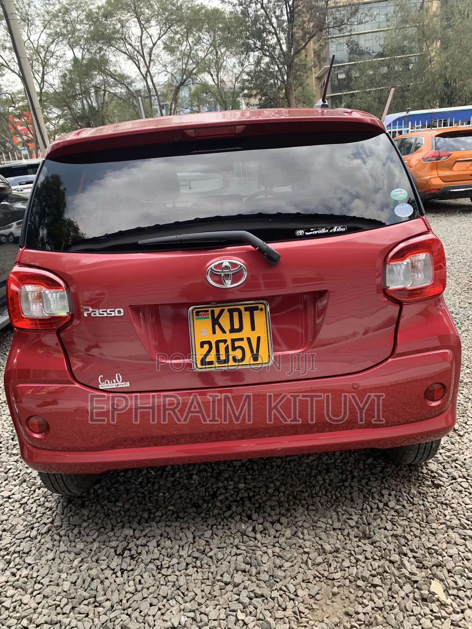 Toyota Passo 2017 Red