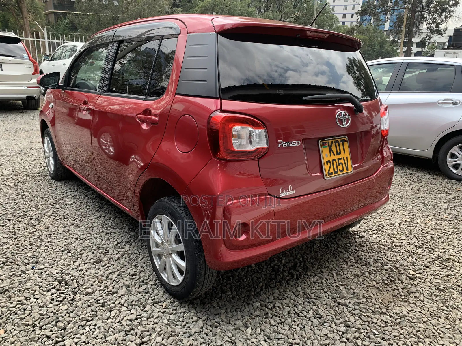 Toyota Passo 2017 Red