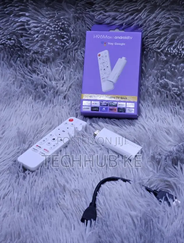 H96 Max Android Tv Stick for Netflix, Youtube Prime Video
