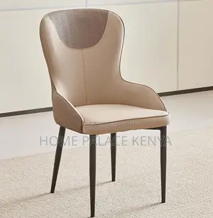 Dining Chair: Modern Color Block Backrest Dining Chair