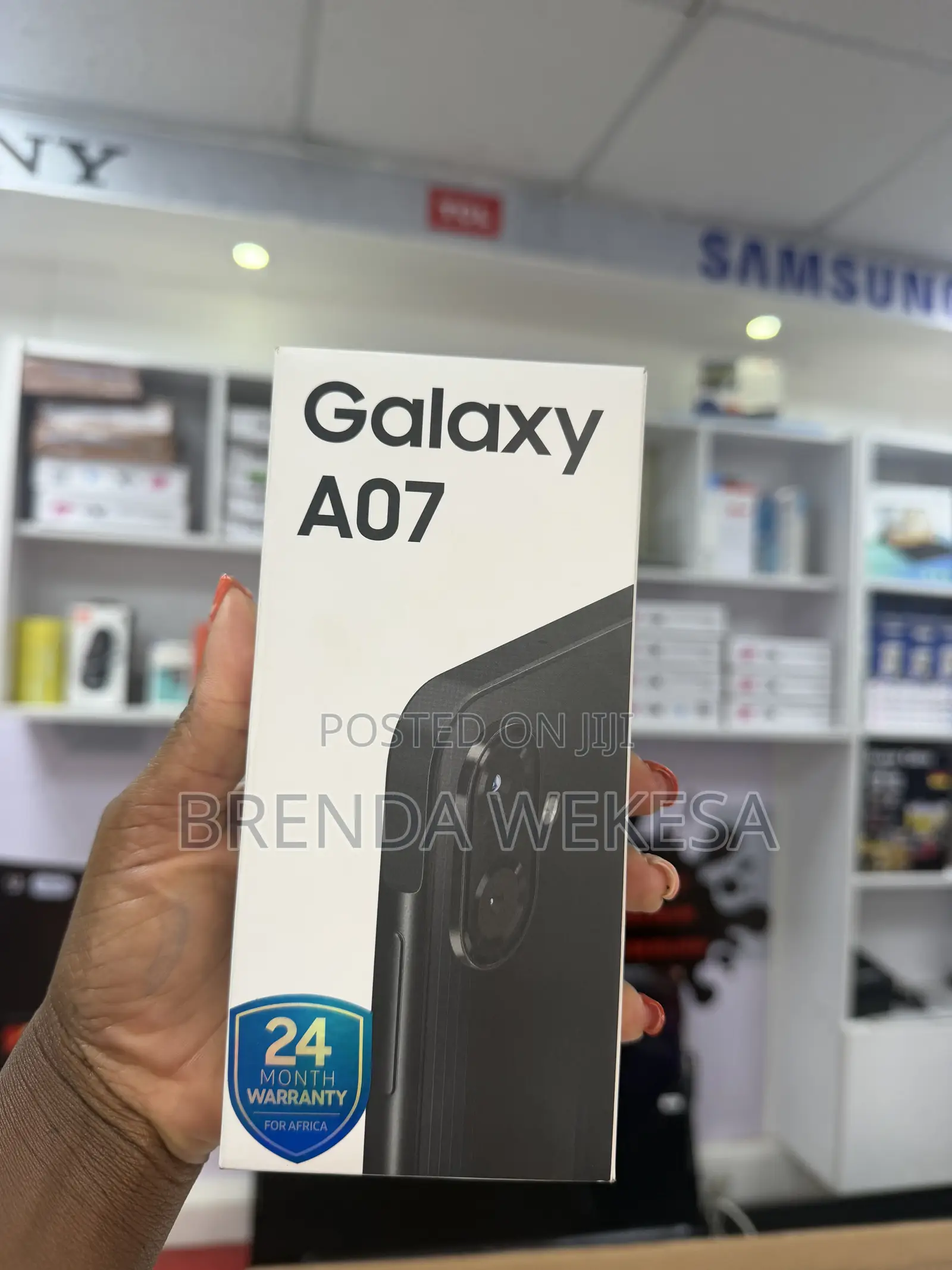 New Samsung Galaxy A07 4G 128 GB Black