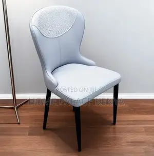 Dining Chair: Modern Color Block Backrest Dining Chair
