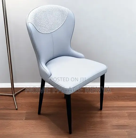 Dining Chair: Modern Color Block Backrest Dining Chair